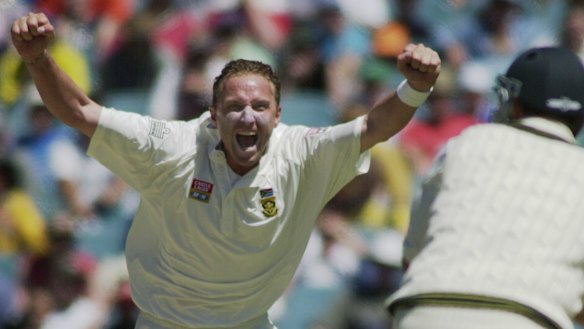 Times have changed: Donald admits he, and other fast bowling greats, would have been in strife with the ICC these days. 