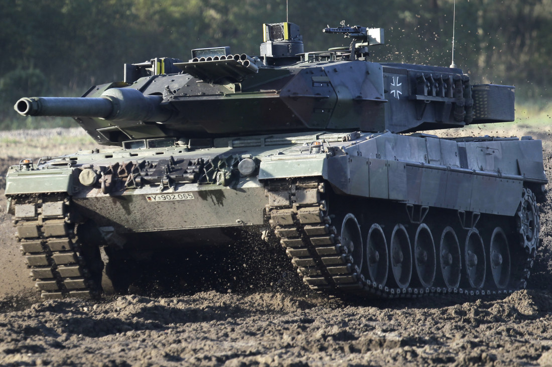 RussiaUkraine war A look inside the Germanmade Leopard 2 tanks that