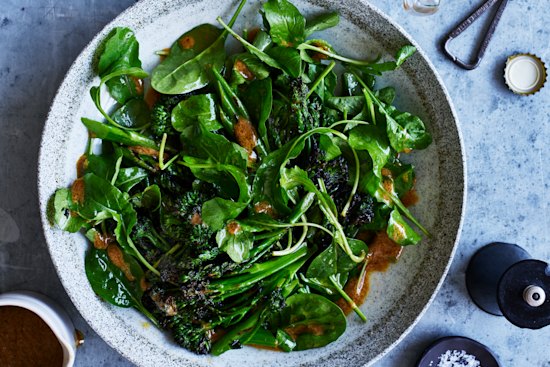 Grilled Broccolini Chopped Salad