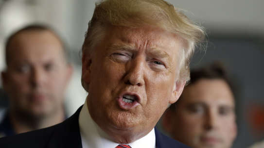 US President Donald Trump.