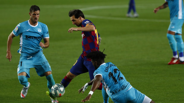Messi scores as Barcelona go five points clear in La Liga