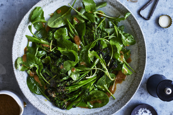 Grilled Broccolini Chopped Salad