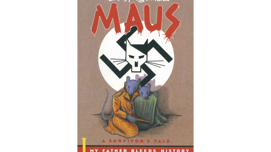 “Maus” a graphic novel by Art Spiegelman. 