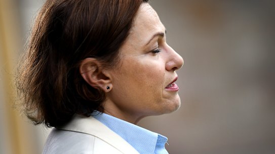 Jackie Trad  has stood aside from her ministerial duties.