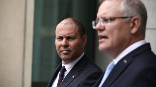 Prime Minister Scott Morrison and Treasurer Josh Frydenberg cannot show any sign of panic.