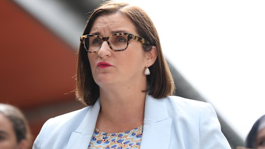 NSW Education Minister Sarah Mitchell.