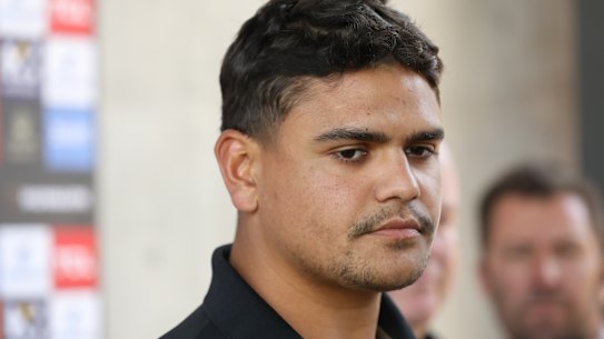 South Sydney NRL star Latrell Mitchell has taken a stand against social media racism.