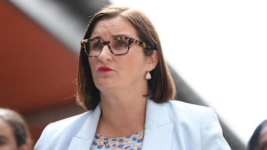 Education Minister Sarah Mitchell has banned religious knives at schools.