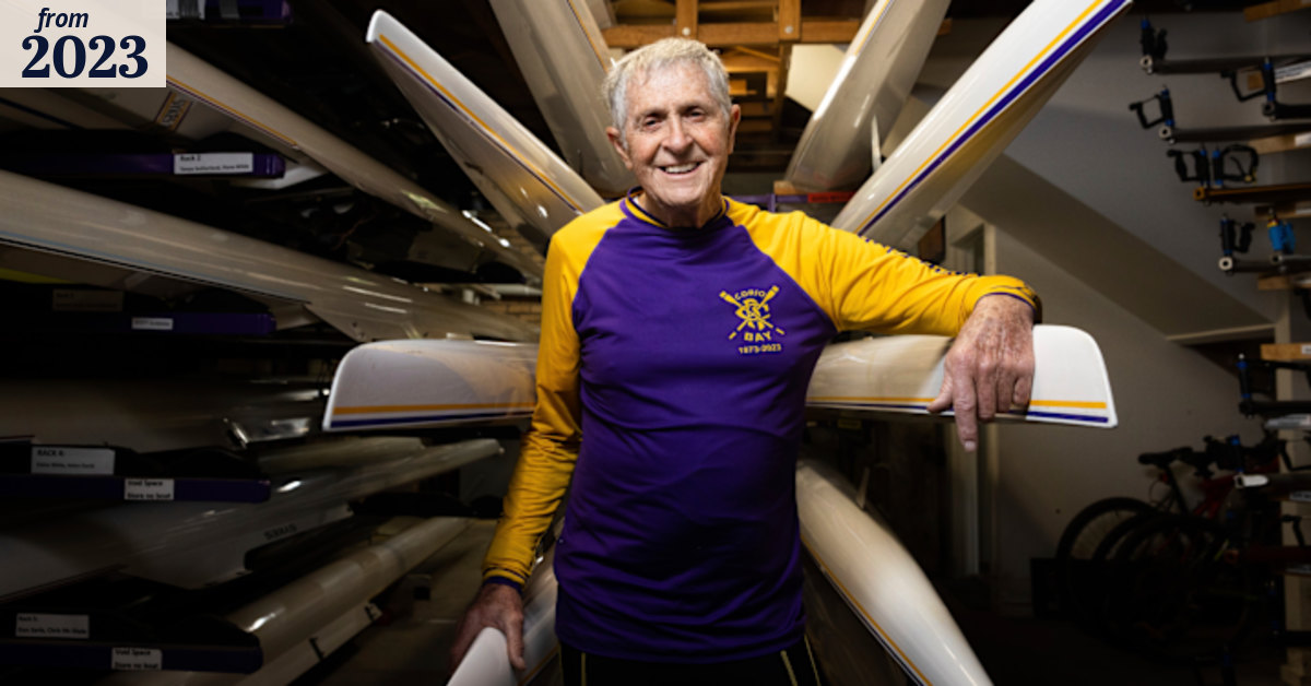 Rowing has been Jeff Syke’s life – it even saved his life