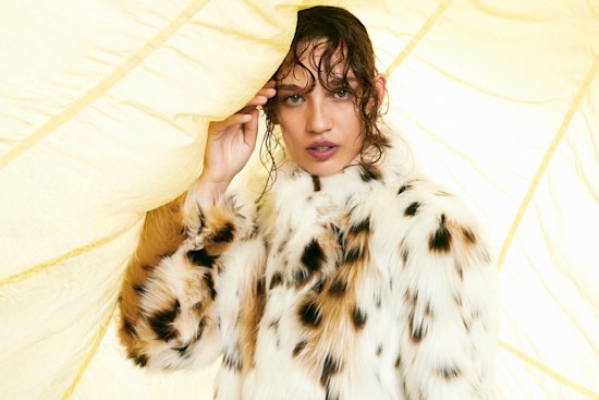 Faux Fur: Make a style killing and give in to animal attraction without compromising your ethics or aesthetics. Faux furs have the textural appeal of the real thing. Layer with soft silks for a cool contrast. Zara faux fur jacket, $269, and faux fur skirt, $269.