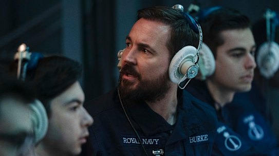 Line of Duty’s Martin Compston plays Chief Petty Officer Craig Burke in Vigil.