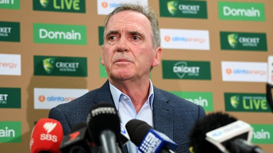 Frank assessment: Australian selector Trevor Hohns.