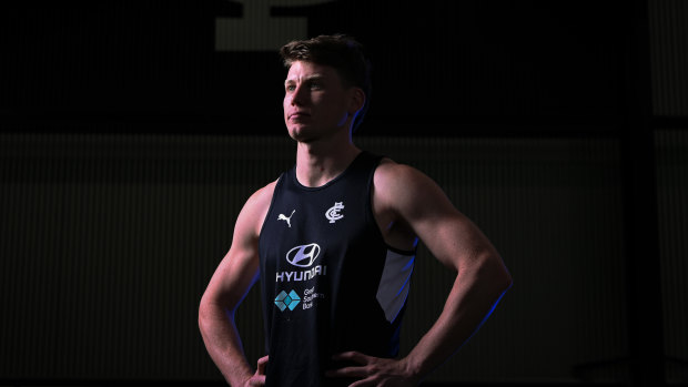 Carlton star Walsh on modified program as back soreness flares; Magpies unleash Schultz and Daicos