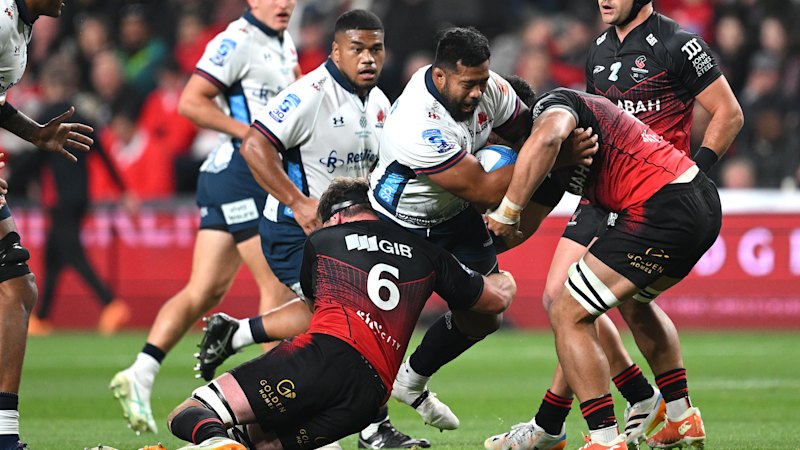 Sloppy Tahs crash to Crusaders as Kiwis open new stadium with a bang