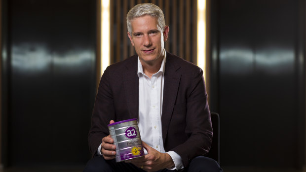 A2 Milk chief executive David Bortolussi.