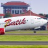 Batik Air flies Boeing 737s from Brisbane to Bali.