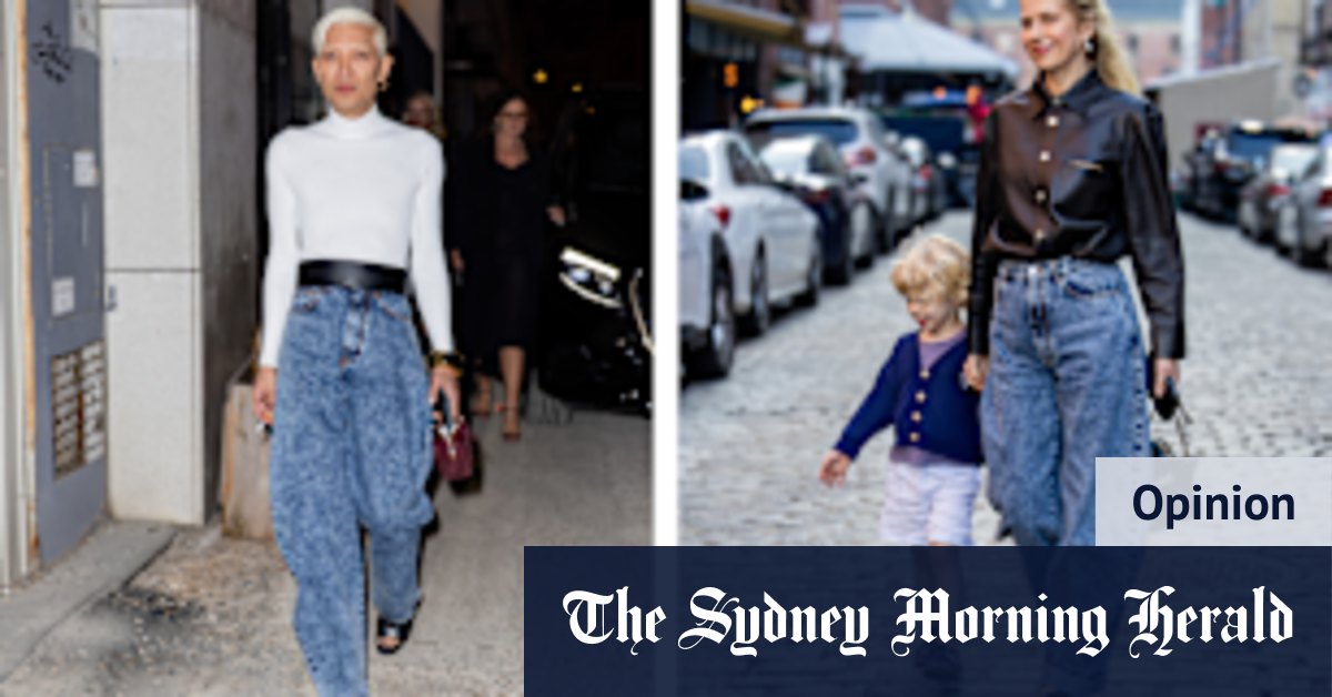 Barrel-legs jeans? Your legs deserve better