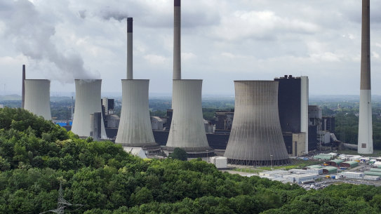 The Scholven coal-fired power plant in Germany.