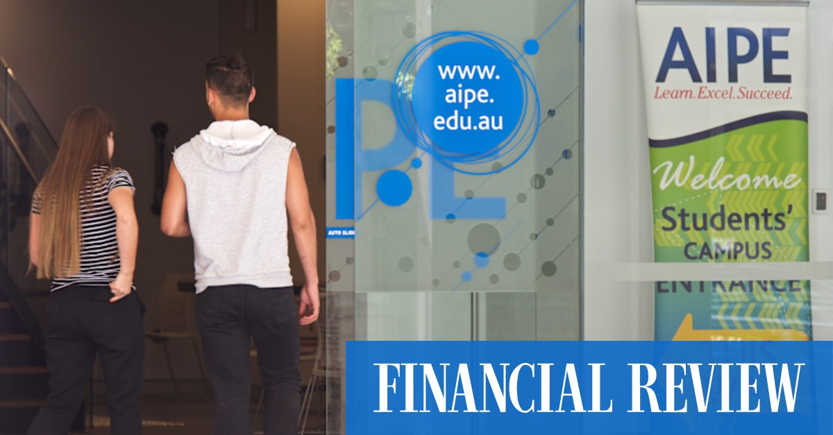 Private college AIPE hit with record $153m fine for rorting student loan program - Vimarsana News