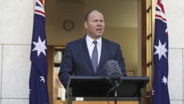 Treasurer Josh Frydenberg says a wage subsidy package will be announced on Monday.