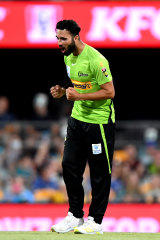 Saqib Mahmood is currently playing for the Sydney Thunder.