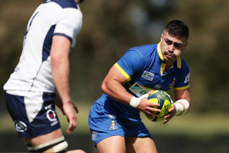 Gamble playing for Sydney in the NRC in 2019.