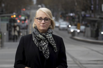 City of Melbourne Lord Mayor Sally Capp said she spent Sunday loading pallets with supplies for the 3000 residents of nine locked-down towers.