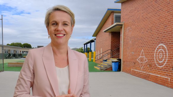 Deputy Labor leader and education spokeswoman Tanya Plibersek.