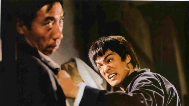 Bruce Lee in legendary kung fu movie <i>Fist of Fury</i>, now dubbed into Noongar Daa.