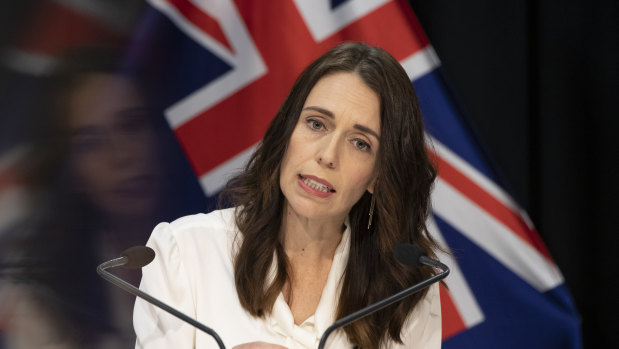 Jacinda Ardern says New Zealand has "stopped a wave of devastation".