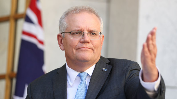 Prime Minister Scott Morrison.