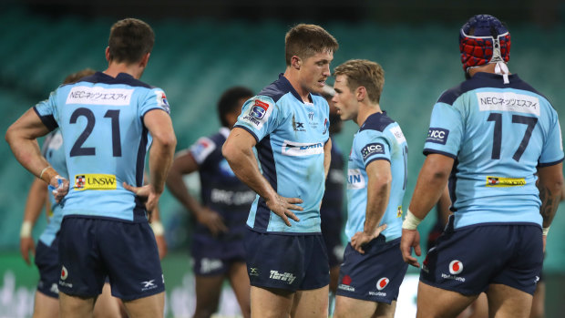 The Waratahs have registered just one win from four starts in Super Rugby AU. 