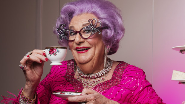Distancing herself from Barry Humphries: Dame Edna plans to discuss #MeToo.