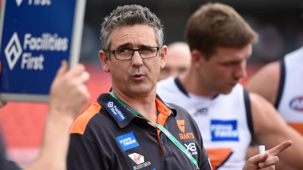GWS Giants coach Leon Cameron is still unconvinced about the new man-on-the-mark rule.