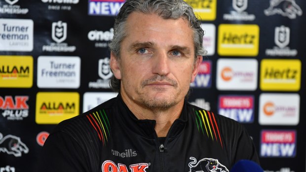 Coach Ivan Cleary has his Panthers purring as the finals approach.