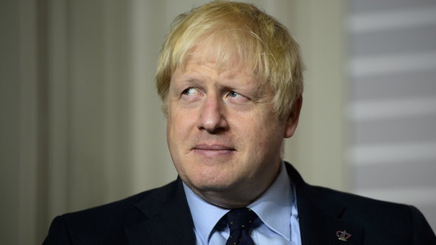 British Prime Minister Boris Johnson.