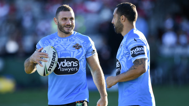 One more year: The Tigers would like to keep Robbie Farah and Benji Marshall.