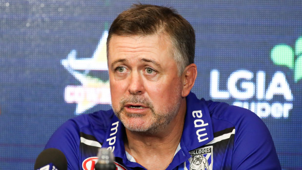 Wary: Dean Pay knows the danger Cody Walker poses against the Bulldogs on Friday.
