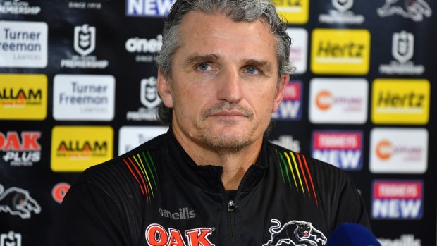 Coach Ivan Cleary has his Panthers purring as the finals approach.