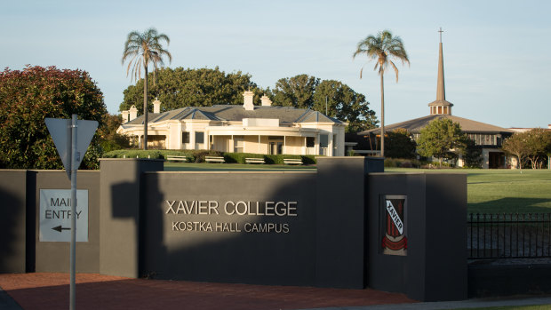 The Kostka Hall Campus of Xavier College in Brighton.