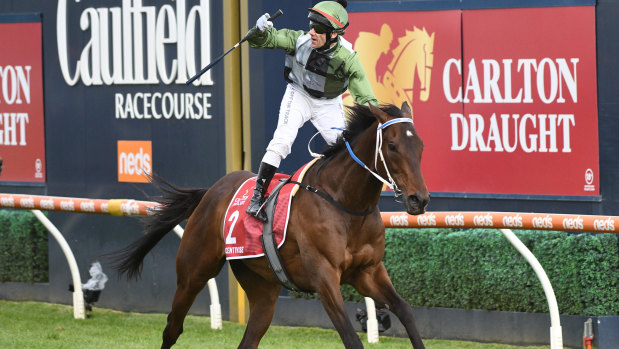Caulfield Cup winner Incentivise is a heavy pre-race favourite. 