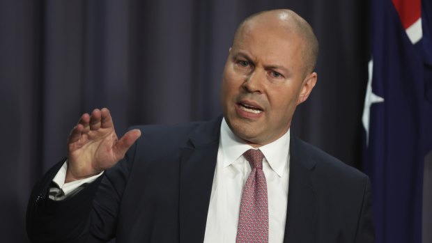 Treasurer Josh Frydenberg.