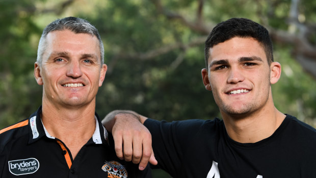 Together again: Ivan and Nathan Cleary will reunite at the Panthers in 2019.