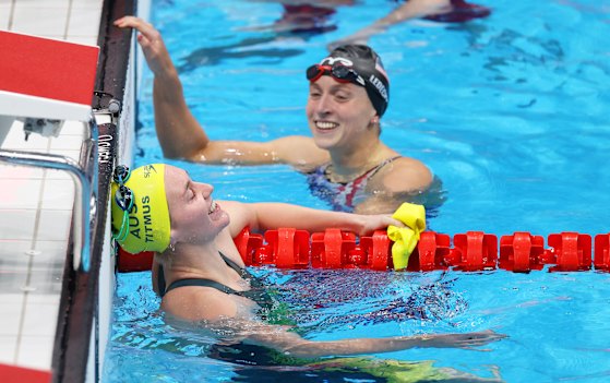 Ariarne Titmus said few undersood the pressure and sacrifice of taking on Katie Ledecky in Tokyo.