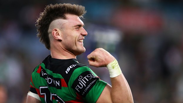 Angus Crichton during his time at the Rabbitohs.