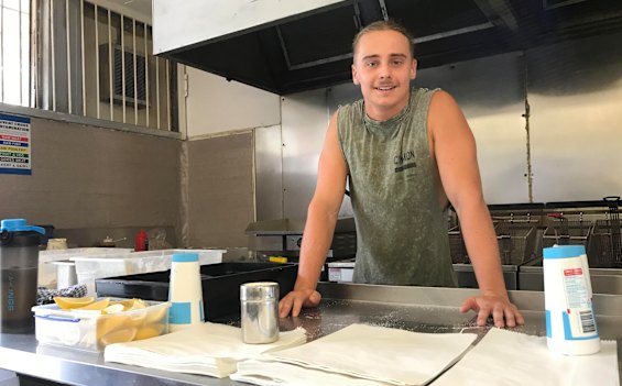 Sunshine Coast chef Angus Megson says it had been a busy summer. 
