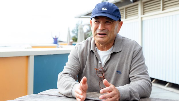 Eddie Jones at Wylie’s Baths.