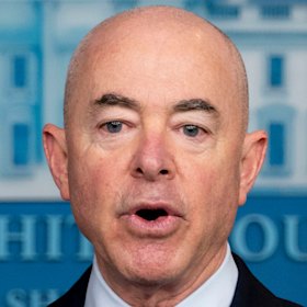 Homeland Security Secretary Alejandro Mayorkas.