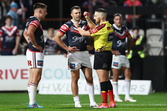 Victor Radley is placed on report on Friday night.