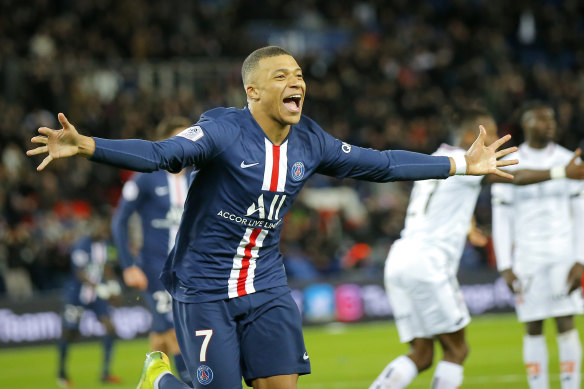 Kylian Mbappe and his star-studded Paris Saint-Germain side have won their seventh French crown in the past eight seasons.